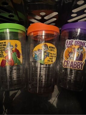 Three Tervis Mad Maxine 16 ounce tumblers never used.